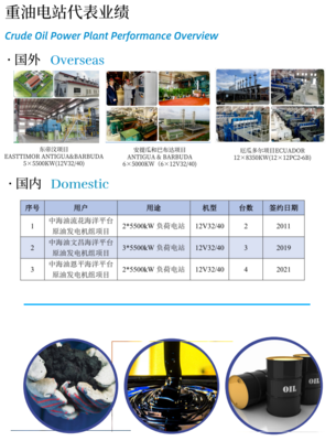 重油/轻油发电机组