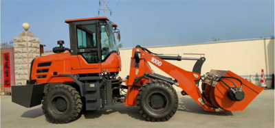 装载机加1方搅拌斗